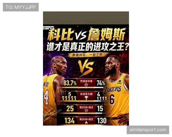 科比突破制敌对比詹姆斯关键时刻得分能力提升